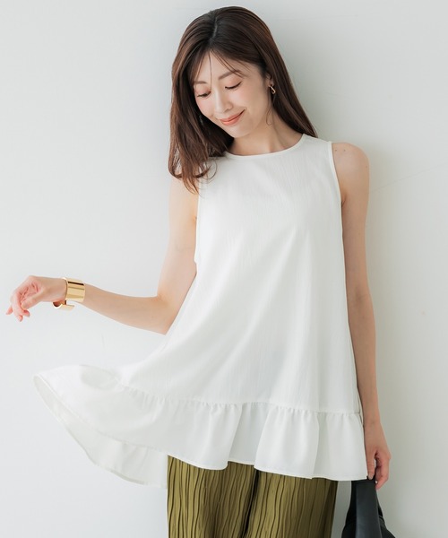 coca（コカ） チュニック 裾切替フレアチュニック : ZOZOTOWN Yahoo!店