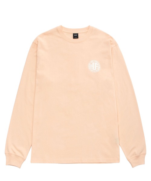 「HUF」 長袖Tシャツ MEDIUM ライトグリーン メンズ