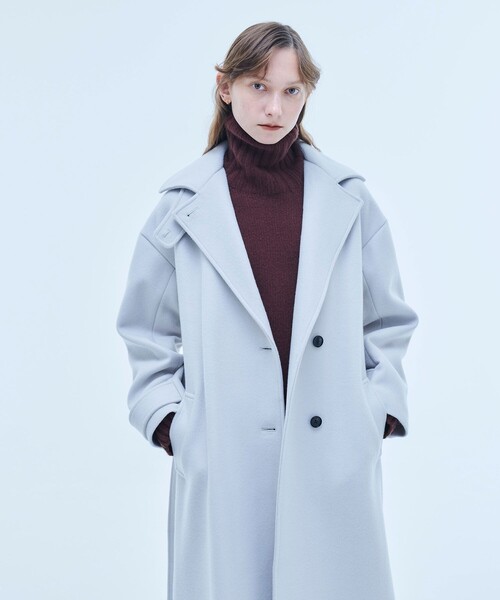 「UNITED TOKYO」 チェスターコート 1 アイボリー レディース_画像2