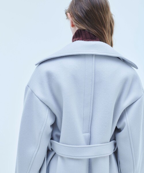 「UNITED TOKYO」 チェスターコート 1 アイボリー レディース_画像4