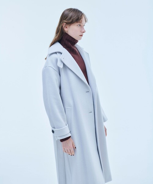 「UNITED TOKYO」 チェスターコート 1 アイボリー レディース_画像6