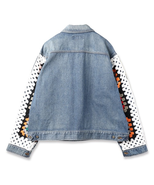 DISCOVERED（ディスカバード） デニムジャケット gジャン CROCHET