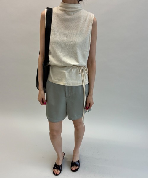 FUULLY STUDIO パンツ サテンショートパンツ/セットアップ レディース