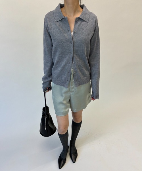 FUULLY STUDIO パンツ サテンショートパンツ/セットアップ レディース