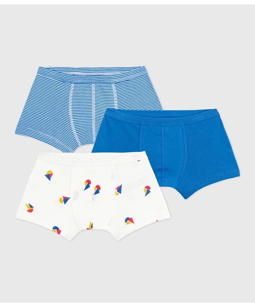 PETIT BATEAU（プチバトー） トランクス トランクス3枚組 キッズ 子供 