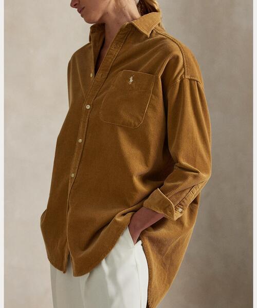 ポロ　ラルフローレン　コーデュロイ　ビッグシャツ　XXS POLO RALPH LAUREN（ポロ・ラルフローレン） ブラウス シャツ ビッグ