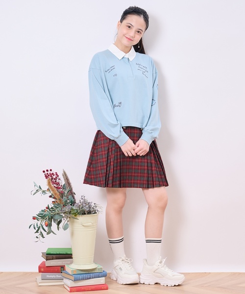 Pom ponette スカート　160 夏服 pom ponette junior（ポンポネット ジュニア） スカート ボタン