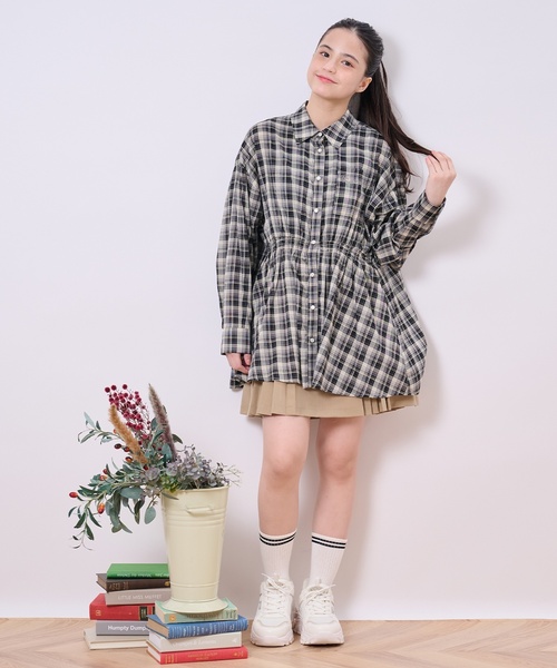 pom ponette junior（ポンポネット ジュニア） スカート ボタン