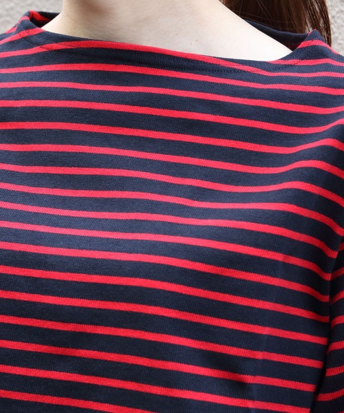 ORCIVAL（オーシバル） tシャツ コットンロード ボートネックロング