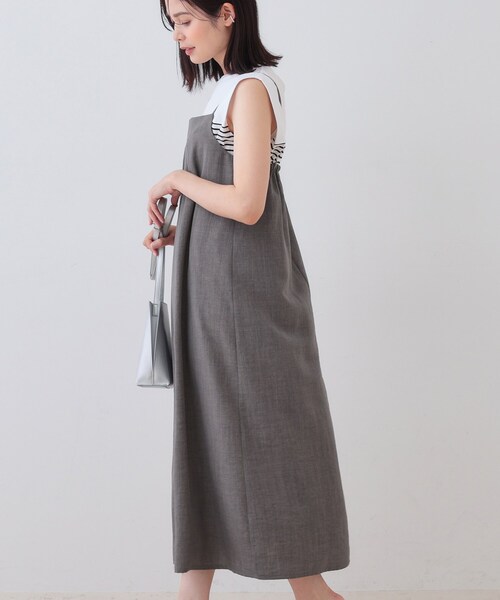 INDIVI ワンピース INDIVI ワンピース タックキャミワンピース : ZOZOTOWN Yahoo!店