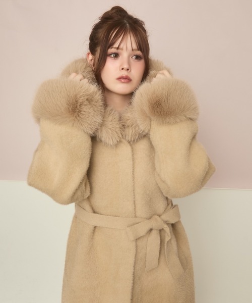 TITTY＆CO.（ティティーアンドコー） コート アウター ファー付き