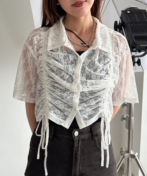 「apres jour mignon」 半袖カットソー X-LARGE ピンク レディース_画像2