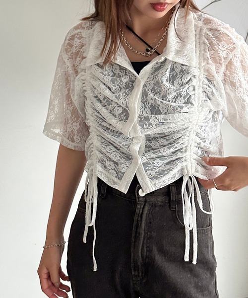 「apres jour mignon」 半袖カットソー X-LARGE ピンク レディース_画像3