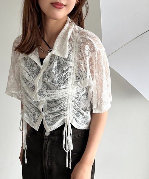 「apres jour mignon」 半袖カットソー X-LARGE ピンク レディース_画像6