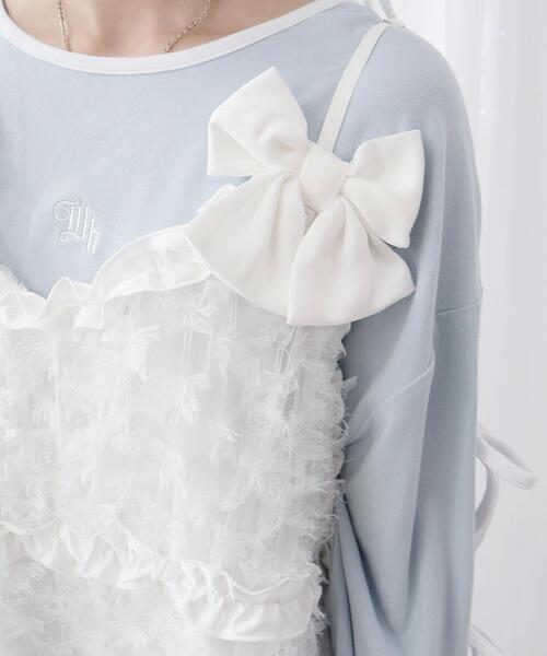 Whinny ワンピース Whinny/きらめいたふりりんワンピちゃん : ZOZOTOWN