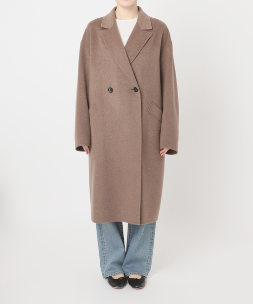 【美品】BEAUTY&YOUTH チェスターコート　XLサイズ WEB限定 WARDROBE SMART】PE メルトン チェスターコート