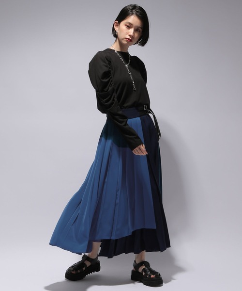 mal.レレレさん⭐︎プリーツスカート⭐︎深海⭐︎新品 2026年最新】mal.レレレの人気アイテム - メルカリ