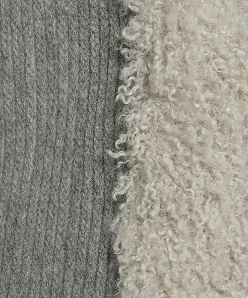 K.T KIYOKO TAKASE（K.T キヨコ タカセ） ベスト ジレ シープボア調