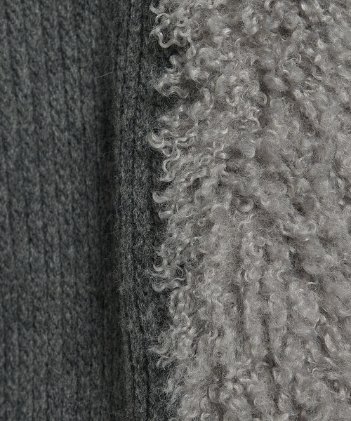 K.T KIYOKO TAKASE（K.T キヨコ タカセ） ベスト ジレ シープボア調