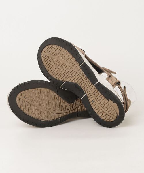 「Clarks」 フラットサンダル UK6 ベージュ レディースの画像