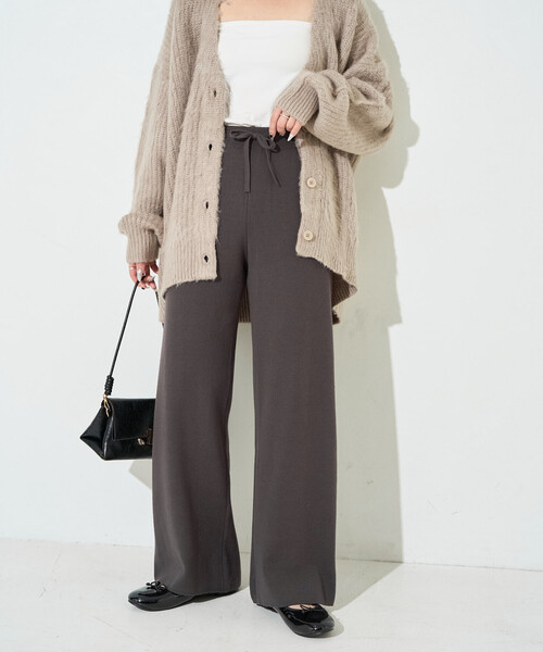 FREAK'S STORE（フリークスストア） パンツ 限定展開 ニット ワイド