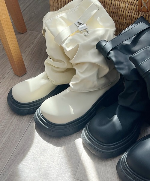 Nana（ファッション） ブーツ ルーズブーツ レディース : ZOZOTOWN