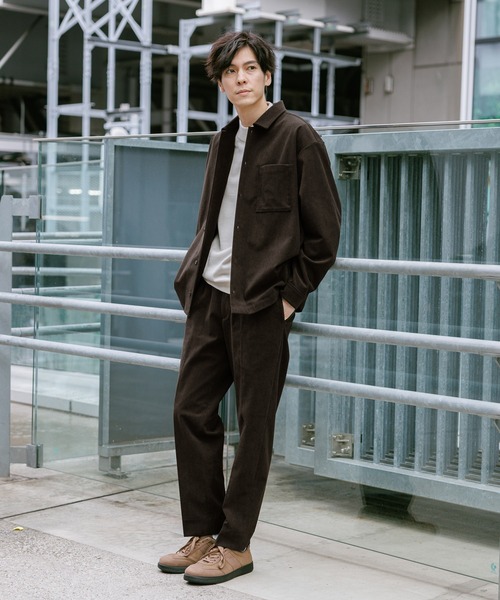 GLOBAL WORK（グローバルワーク） パンツ やわらかリッチコーデュロイ
