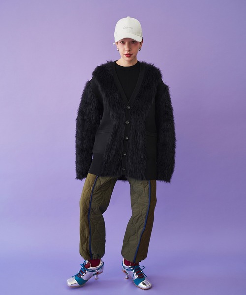 OMMO（オーエムエムオー） パンツ QUILTING BALLOON PT レディース