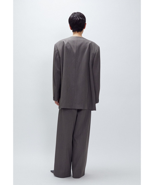 1er Arrondissement コート アウター 杢ツイルオーバーショルダー