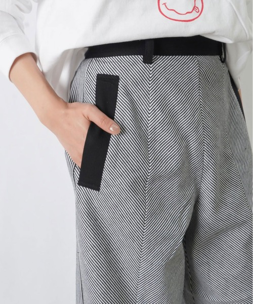 「LUCA/LADY LUCK LUCA」 パンツ 38(M) ブラック レディース_画像8