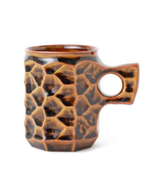 タンブラー AKIHIRO WOODWORKS × ONE KILN / jincup Ceramic L WoodGraze