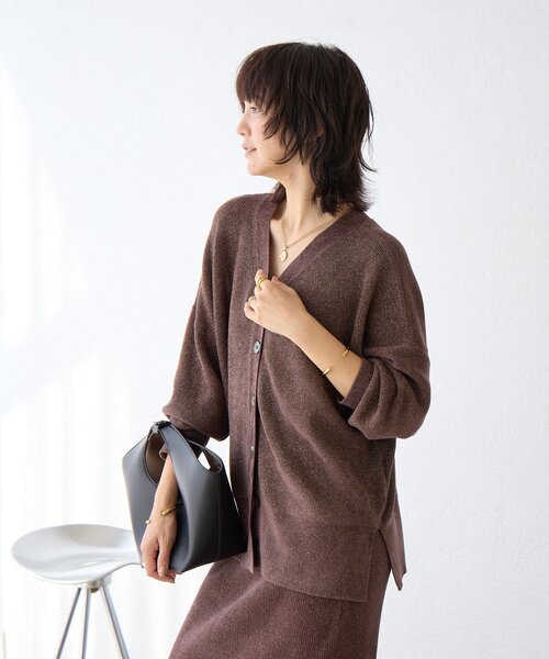 RIVE DROITE(リヴドロワ) ニット セーター 予約「上品な輝き RIVE DROITE(リヴドロワ) ニット セーター 予約「上品な輝き