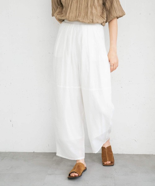 「KBF」 パンツ ONE ブラック レディース_画像9