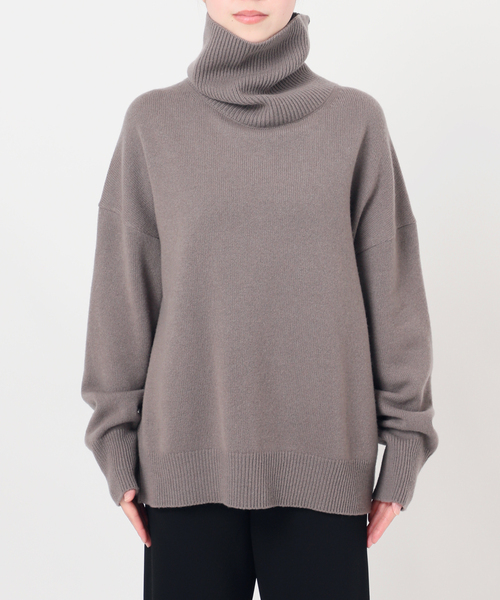 ▼美品✨名品✨ドゥーズィエムクラス ミドルゲージ タートルニット ウール100 Deuxieme Classe（ドゥーズィエムクラス） ニット セーター * ミドル