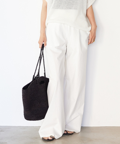 Deuxieme Classe（ドゥーズィエムクラス） イージーパンツ 36 ホワイト