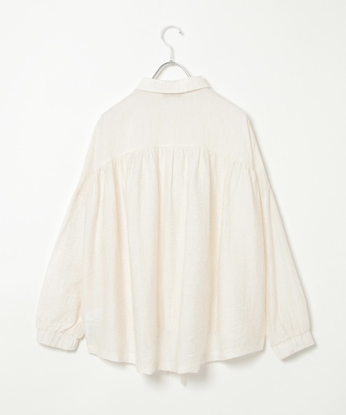 「notch.」 長袖シャツ M ナチュラル レディース_画像6