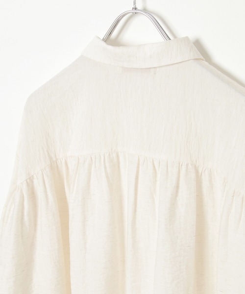 「notch.」 長袖シャツ M ナチュラル レディース_画像7