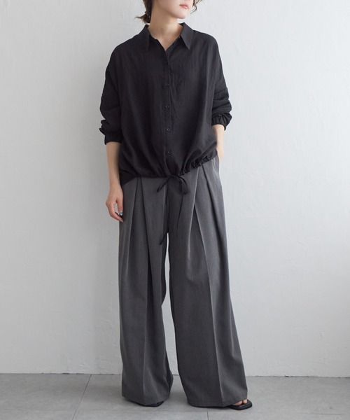 「notch.」 長袖シャツ M ナチュラル レディース_画像9