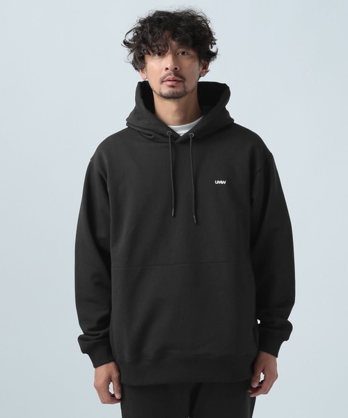 「BAYFLOW」 プルオーバーパーカー LARGE グレー メンズ_画像4