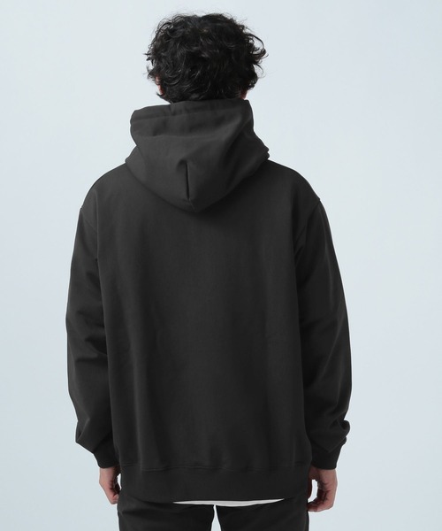 「BAYFLOW」 プルオーバーパーカー LARGE グレー メンズ_画像6