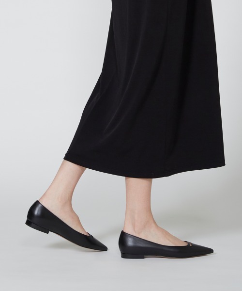 「PELLICO」 フラットパンプス 35.5 ブラック レディース_画像6