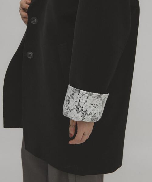 KBF（ケービーエフ） コート アウター ベロアBIGジャケット レディース