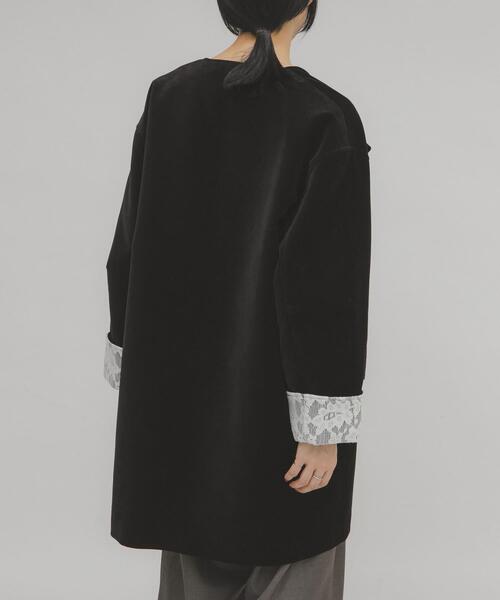 KBF（ケービーエフ） コート アウター ベロアBIGジャケット レディース