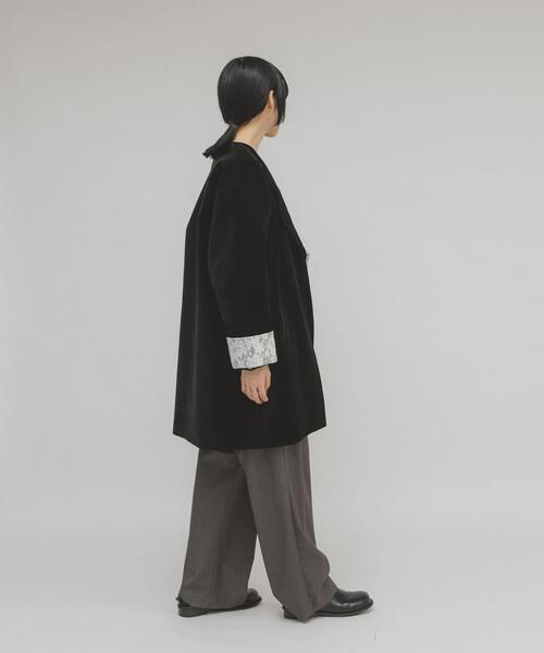 KBF（ケービーエフ） コート アウター ベロアBIGジャケット レディース