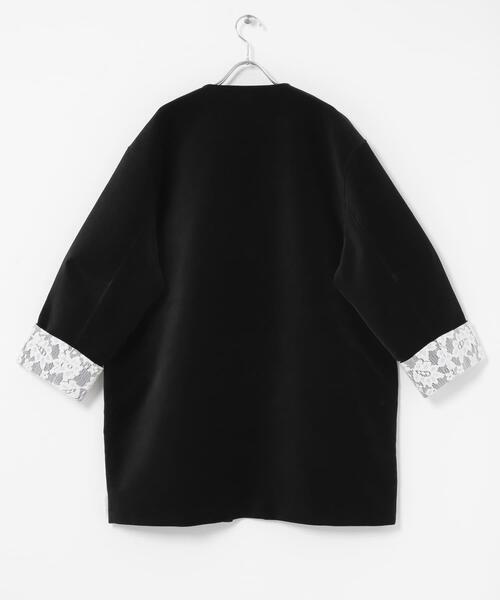 KBF（ケービーエフ） コート アウター ベロアBIGジャケット レディース