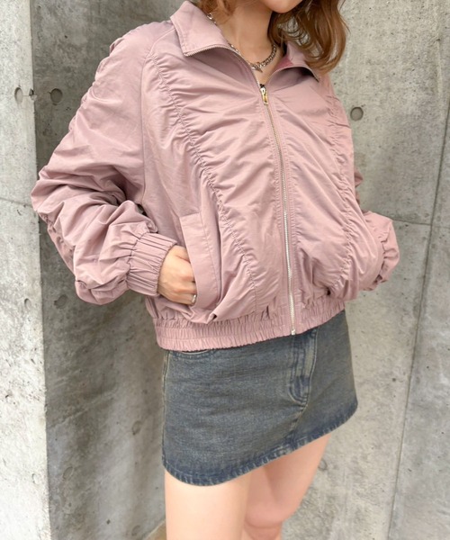 「ENVYM」 ブルゾン FREE ブラック レディース_画像9