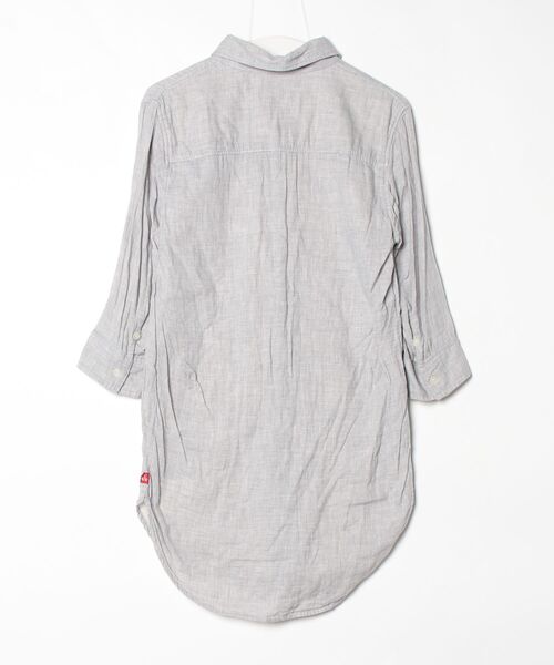 「VIRGOwearworks」 長袖シャツ 2 グレー メンズ_画像2