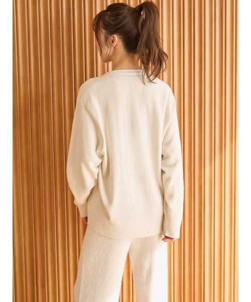 スナイデルホーム　ニットロングパンツ　＊ドビー＊ SNIDEL HOME（スナイデルホーム）の「Vネックニットプル&ロングパンツ