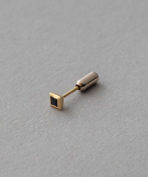 ete bijoux（エテ ビジュー） ピアス 「ピース」 K18YG サファイア