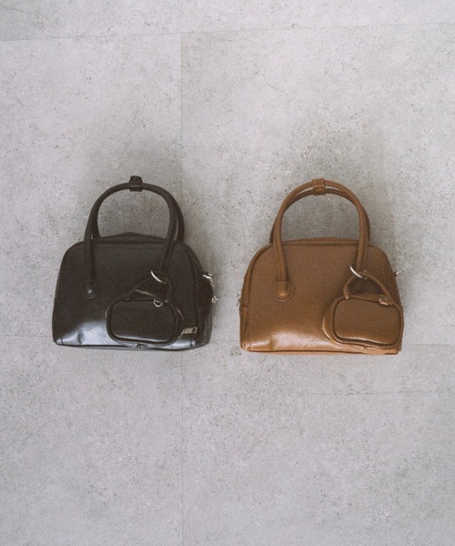 「HANNE」 2WAYバッグ FREE ブラウン レディース_画像3